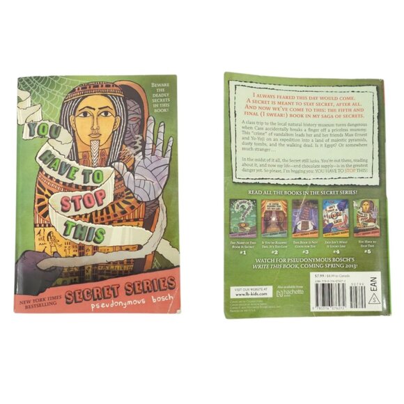 Pseudonymous Bosch The Secret Series Complete Set Volumes 1 - 5 Paperback Books - Picture 7 of 12